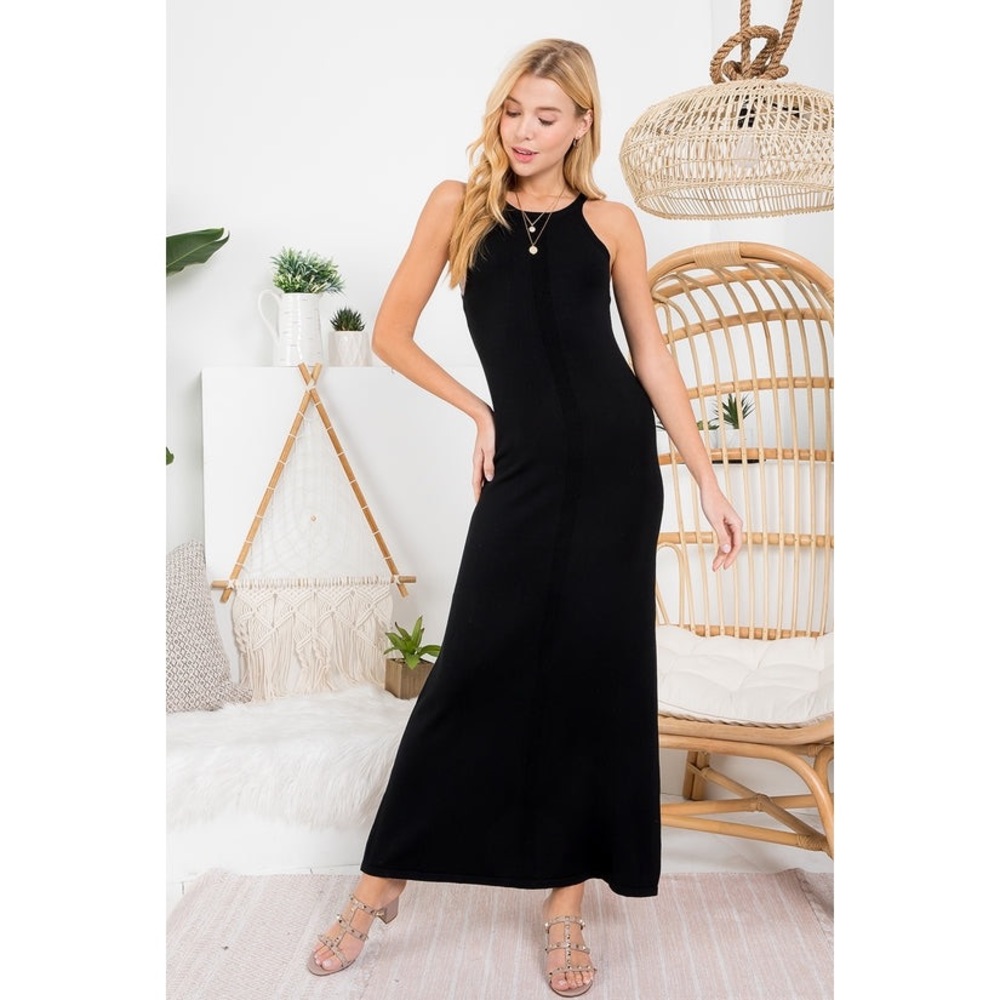 High Neck Maxi Dress NWT